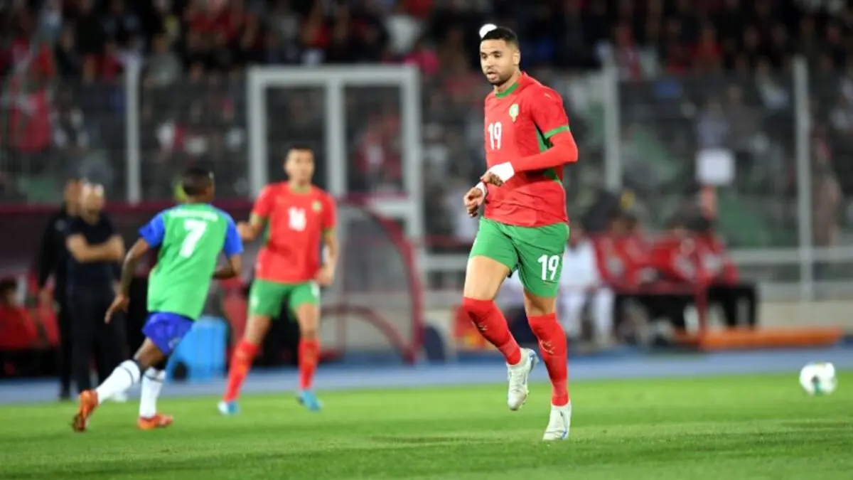 <p>Youssef En-Nesyri, delantero de la selecci&oacute;n de Marruecos - PHOTO/REDES SOCIALES</p>

