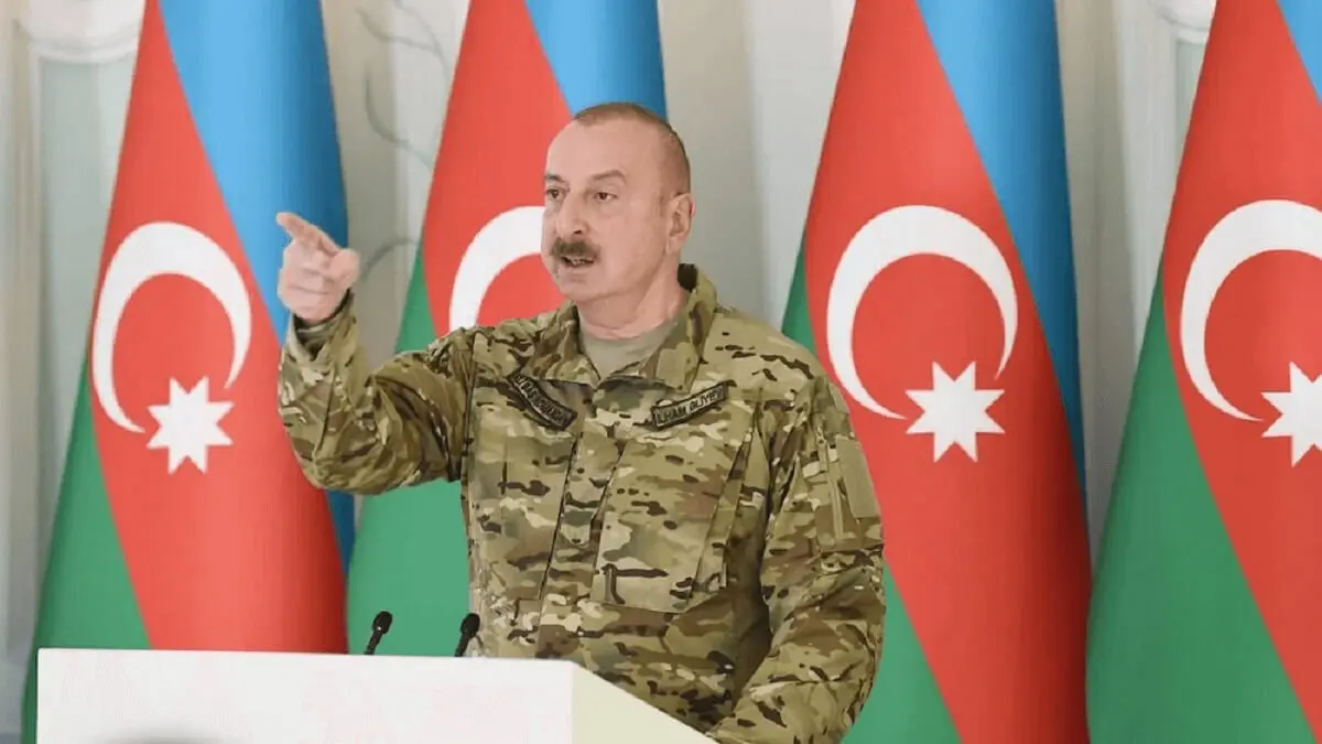 Ilham Aliyev, presidente de Azerbaiyán - PHOTO/ARCHIVO