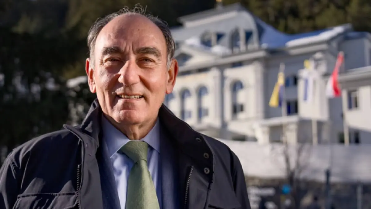 El presidente de Iberdrola, Ignacio Galán, asiste, como viene haciendo desde hace diecisiete años, al Foro de Davos
