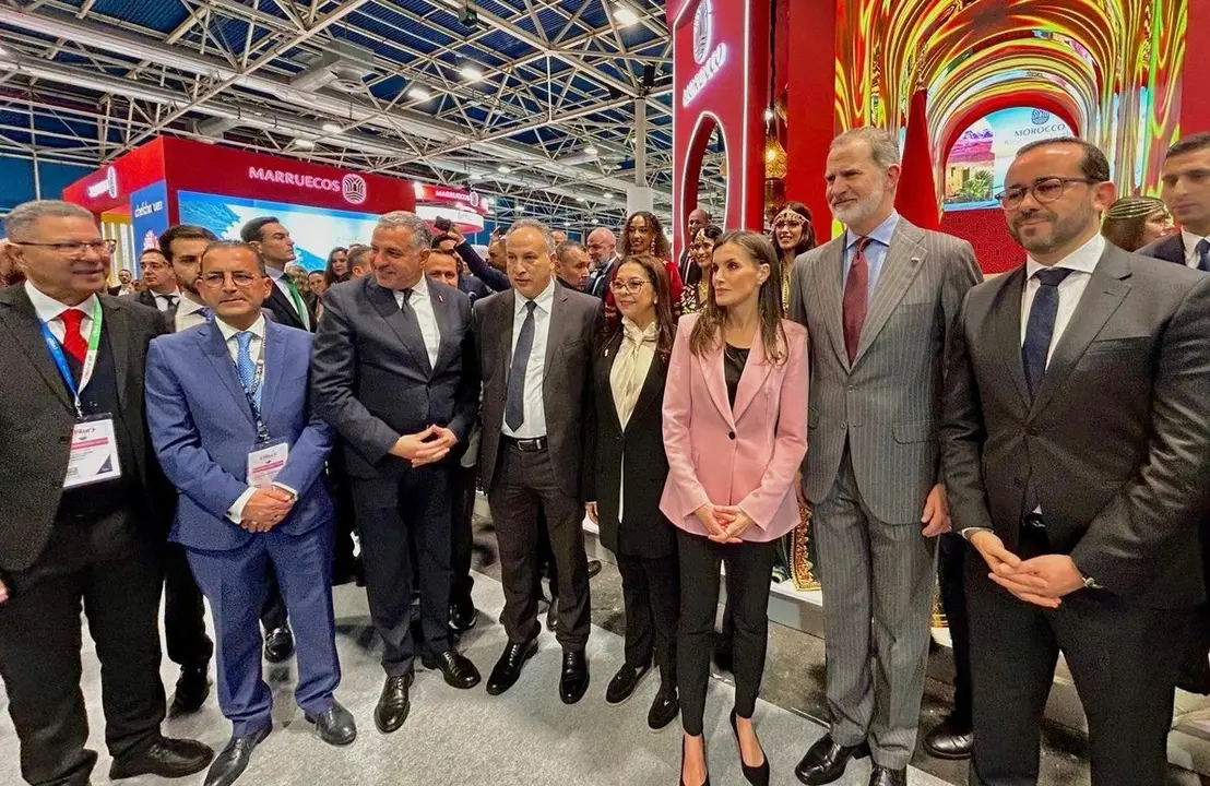 rey marruecos stand fitur