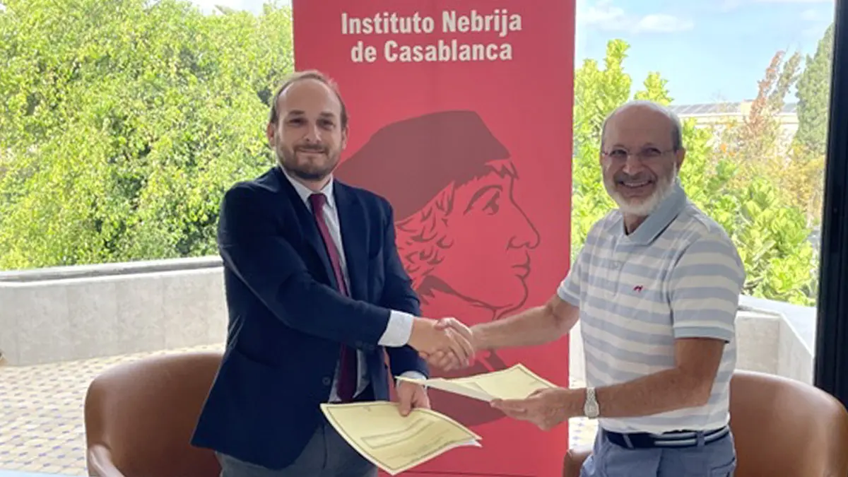 Firma de acuerdo para el Instituto Nebrija de Casablanca