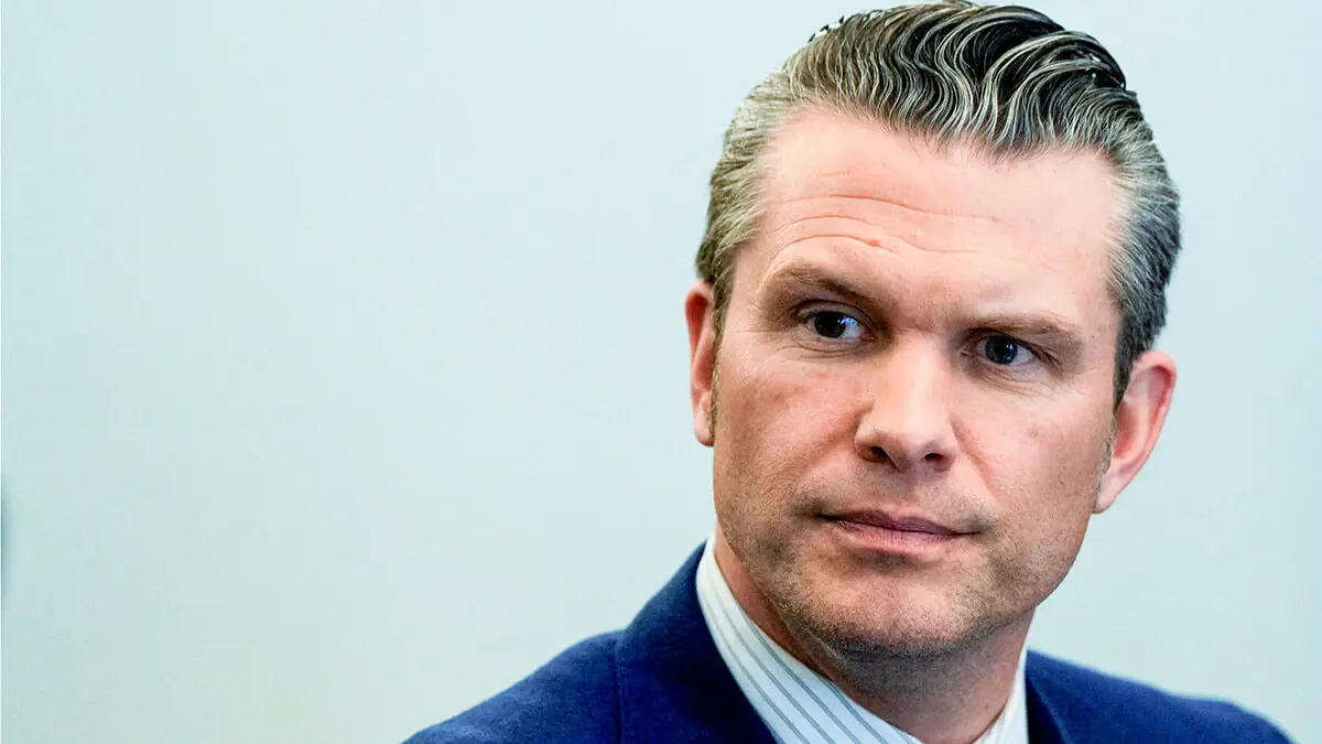<p>El secretario de Defensa de Estados Unidos, Pete Hegseth - REUTERS/ALEKSANDRA SZMIGIEL </p>