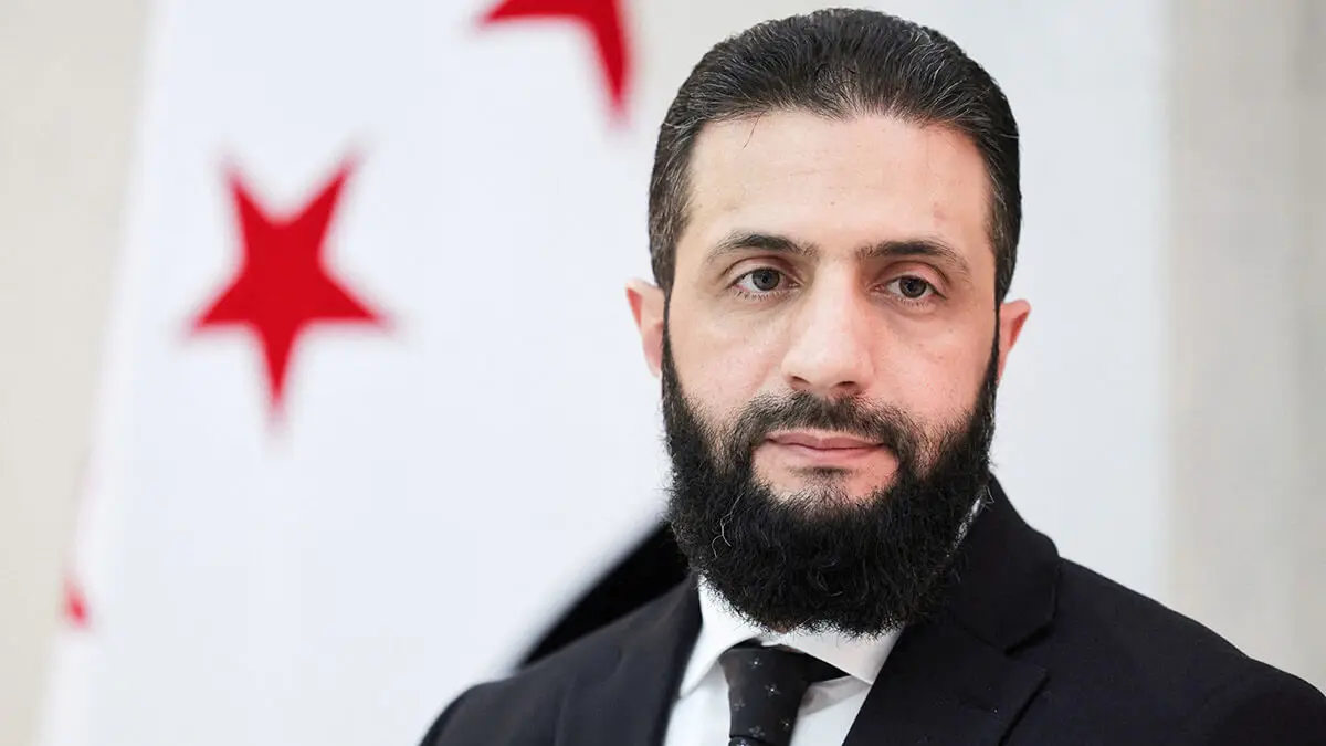 <p>El presidente interino de Siria, Ahmed al-Sharaa - REUTERS/ KHALIL ASHAWI</p>