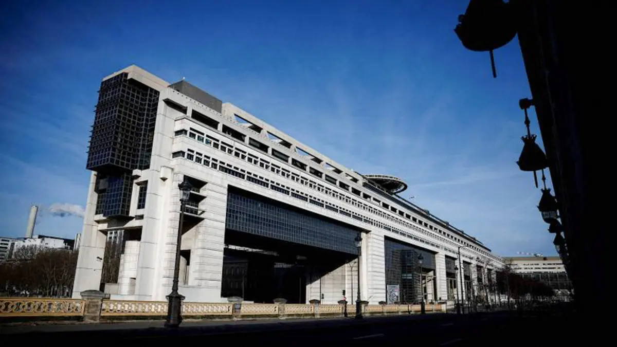 Vista exterior del edificio del Ministerio de Finanzas de Francia, también conocido como Bercy, en París - PHOTO/ARCHIVO