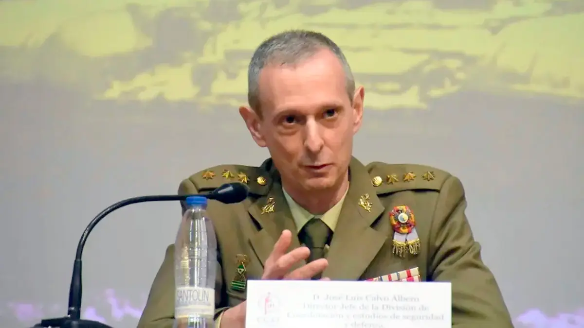 <p>José Luis Calvo, coronel del Ejército español - PHOTO/ARCHIVO </p>