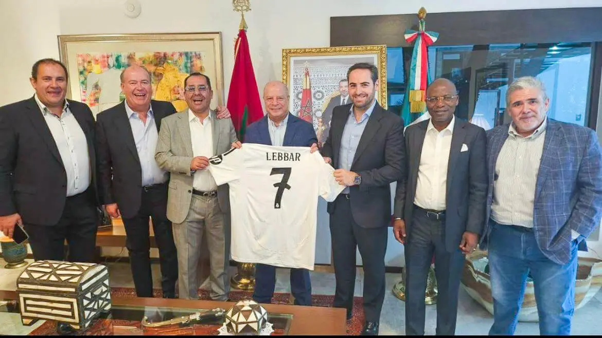 Acto con el embajador de Marruecos en México