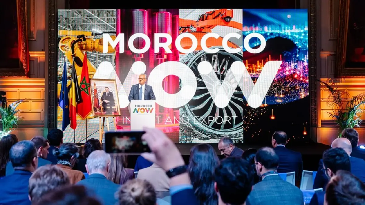 Karim Zidane en el evento de Morocco Now en Bruselas - PHOTO/REDES SOCIALES/MOROCCO NOW/KARIM ZIDANE
