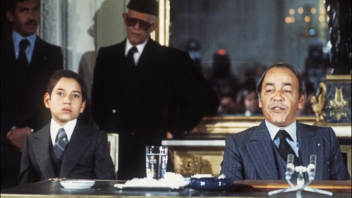 Mohamed VI y Hassan II