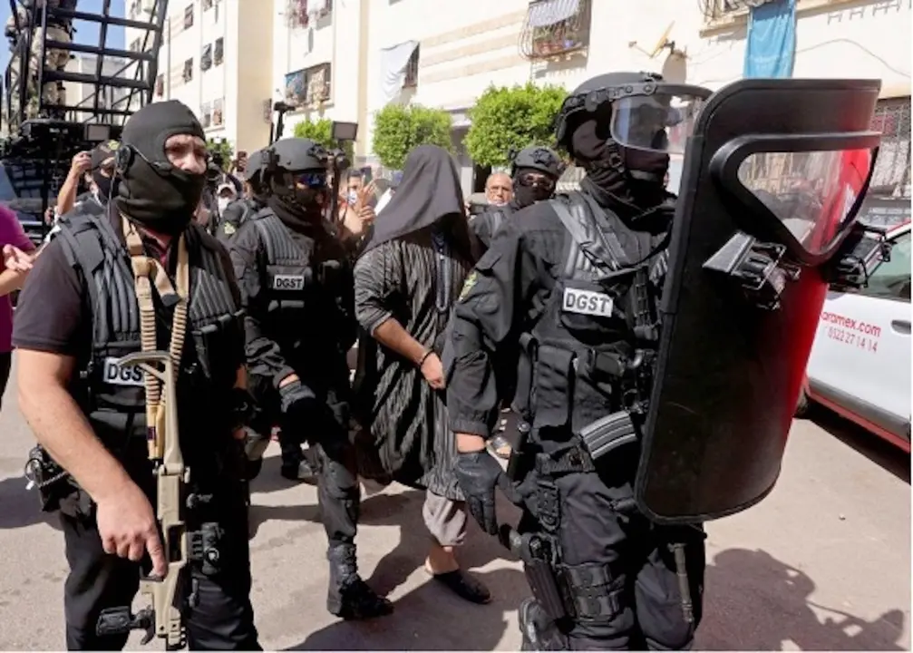 policia marruecos