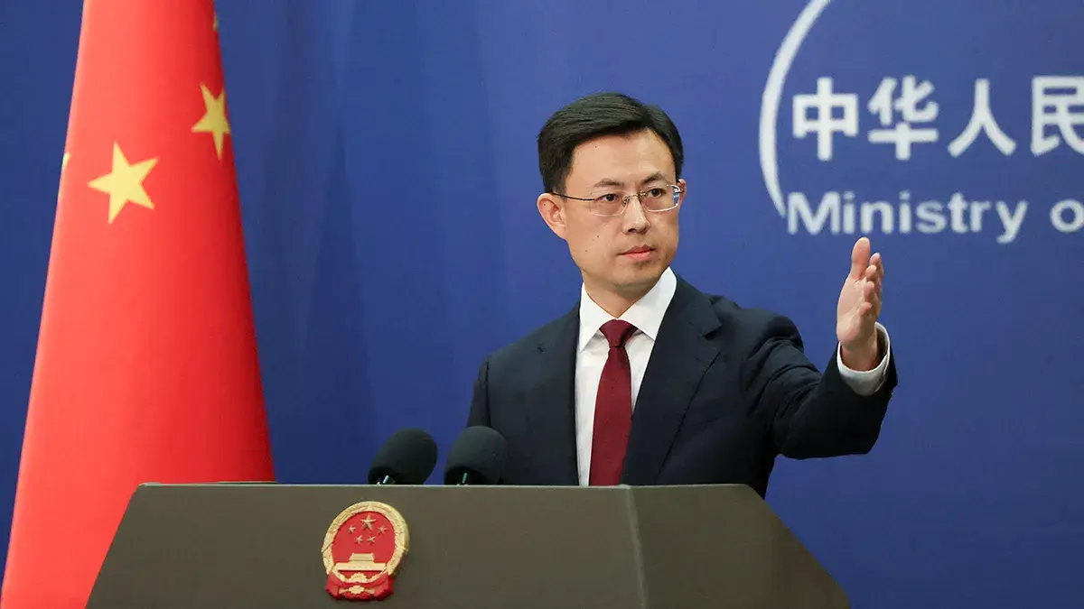 El portavoz del Ministerio de Relaciones Exteriores de China, Guo Jiaku - REUTERS/ FLORENCE LO