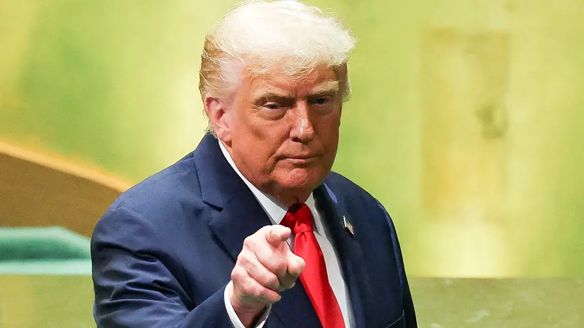 <p>El presidente de Estados Unidos, Donald Trump, hace un gesto tras su discurso ante la 80.&ordf; Asamblea General de las Naciones Unidas en la sede de la ONU en la ciudad de Nueva York, Estados Unidos, el 23 de septiembre de 2025 - REUTERS/MIKE SEGAR</p>
