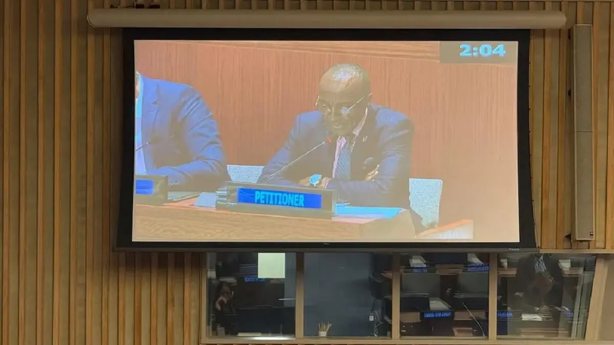 Intervenci&oacute;n de Ismael Buchanan ante la ONU