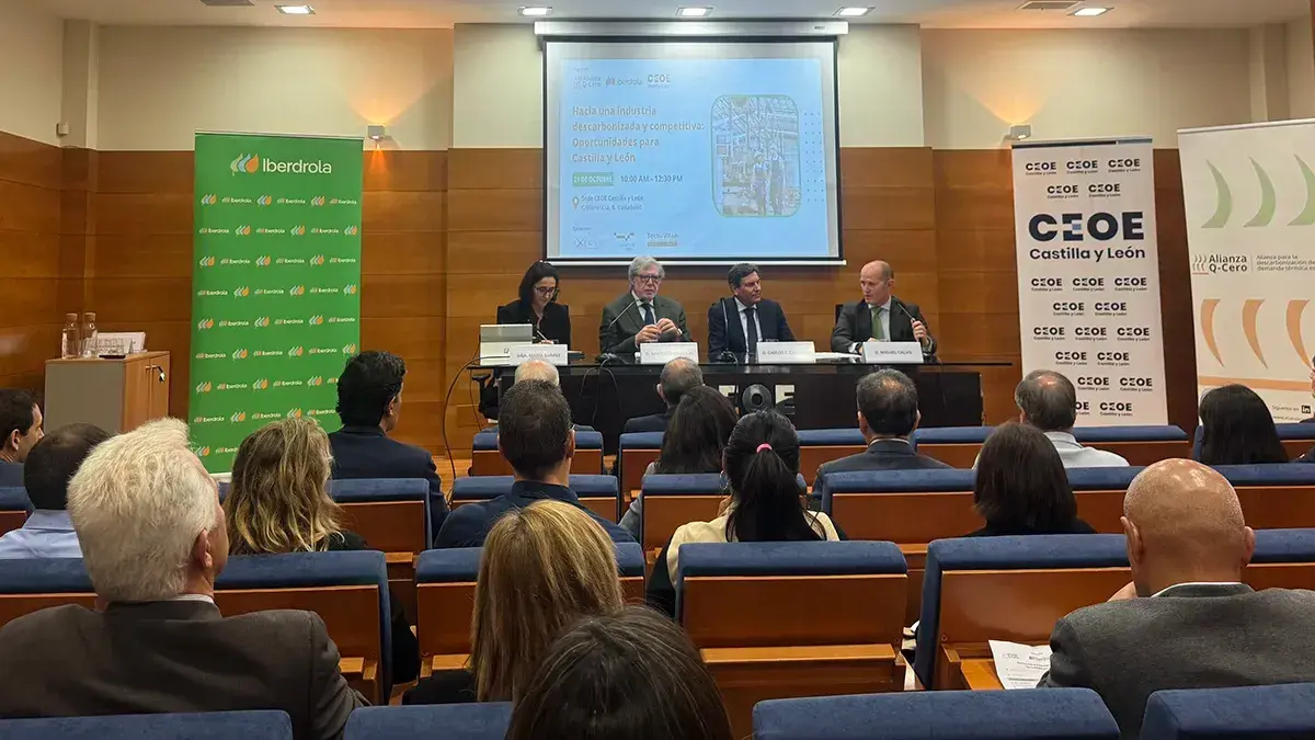 <p>La descarbonizaci&oacute;n a debate en Castilla y Le&oacute;n: "Hacia una Industria descarbonizada y competitiva: Oportnidades para Castilla y Le&oacute;n"</p>
