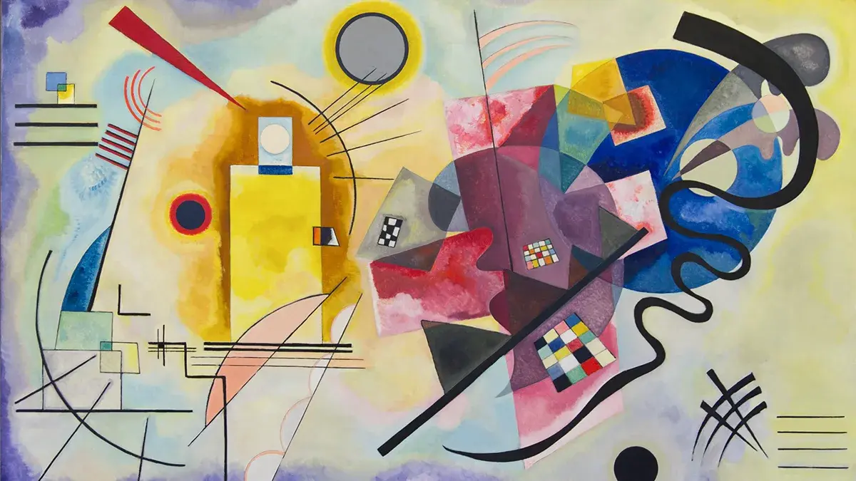 Imagen del documental "Kandinsky: voir la musique, r&eacute;inventer la peinture", de Pierre-Henri Gibert. Cin&eacute;t&eacute;v&eacute;, ARTE France y Centre Pompidou, con el apoyo de la Procirep-Angoa y el CNC, y la participaci&oacute;n de CaixaForum+ - PHOTO/FUNDACI&Oacute;N LA CAIXA<