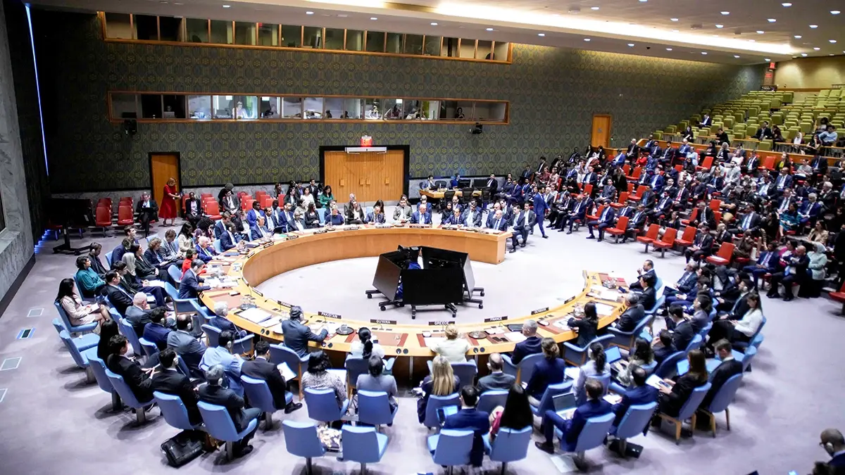 <p>Delegados durante una reuni&oacute;n de emergencia del Consejo de Seguridad de las Naciones Unidas - REUTERS/ EDUARDO MU&Ntilde;OZ&nbsp;</p>
