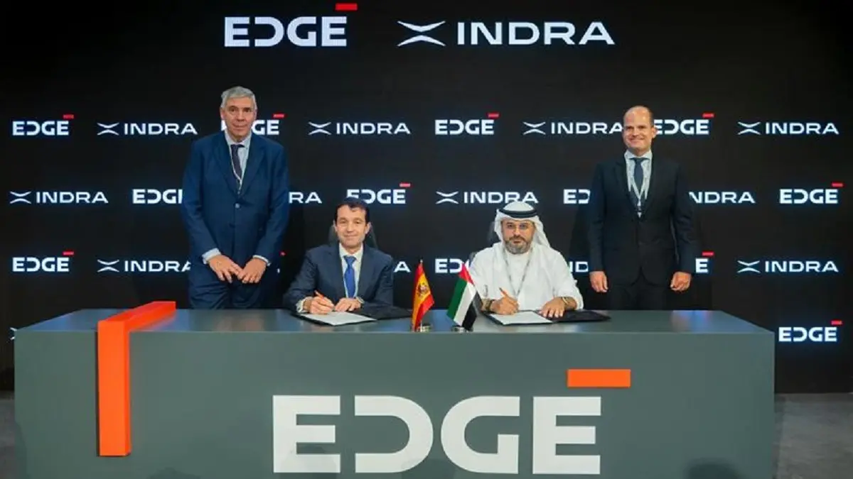 Firma acuerdo Indra Group y EDGE