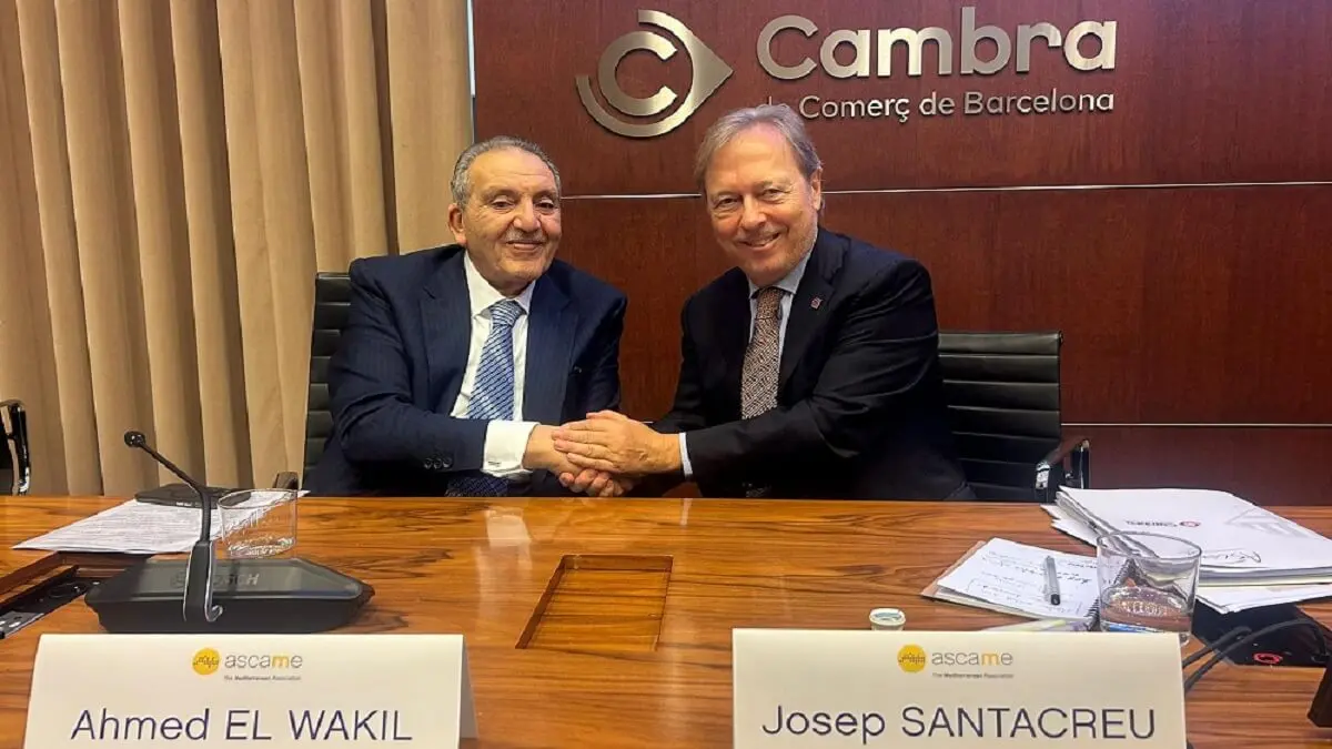 Ahmed El Wakil y Josep Santacreu
