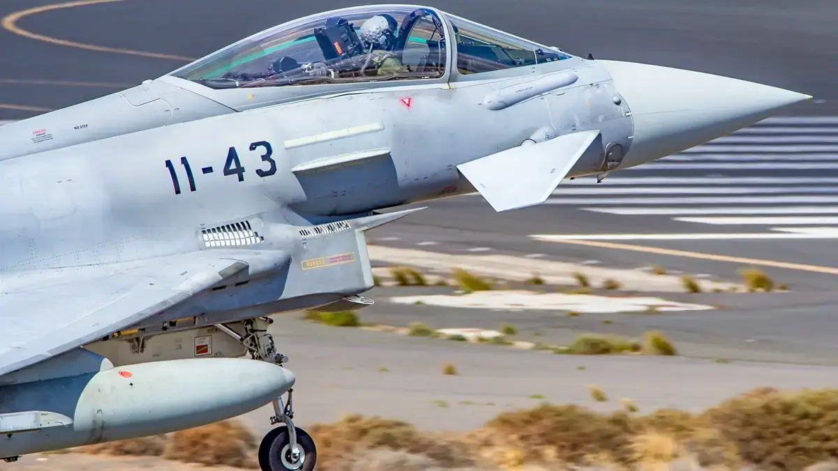 La Fuerza A&eacute;rea espa&ntilde;ola recepcionar&aacute; a principios de 2026 los tres primeros cazas Eurofighter en configuraci&oacute;n tranche 4, la m&aacute;s avanzada de las existentes -&nbsp;PHOTO/EAE