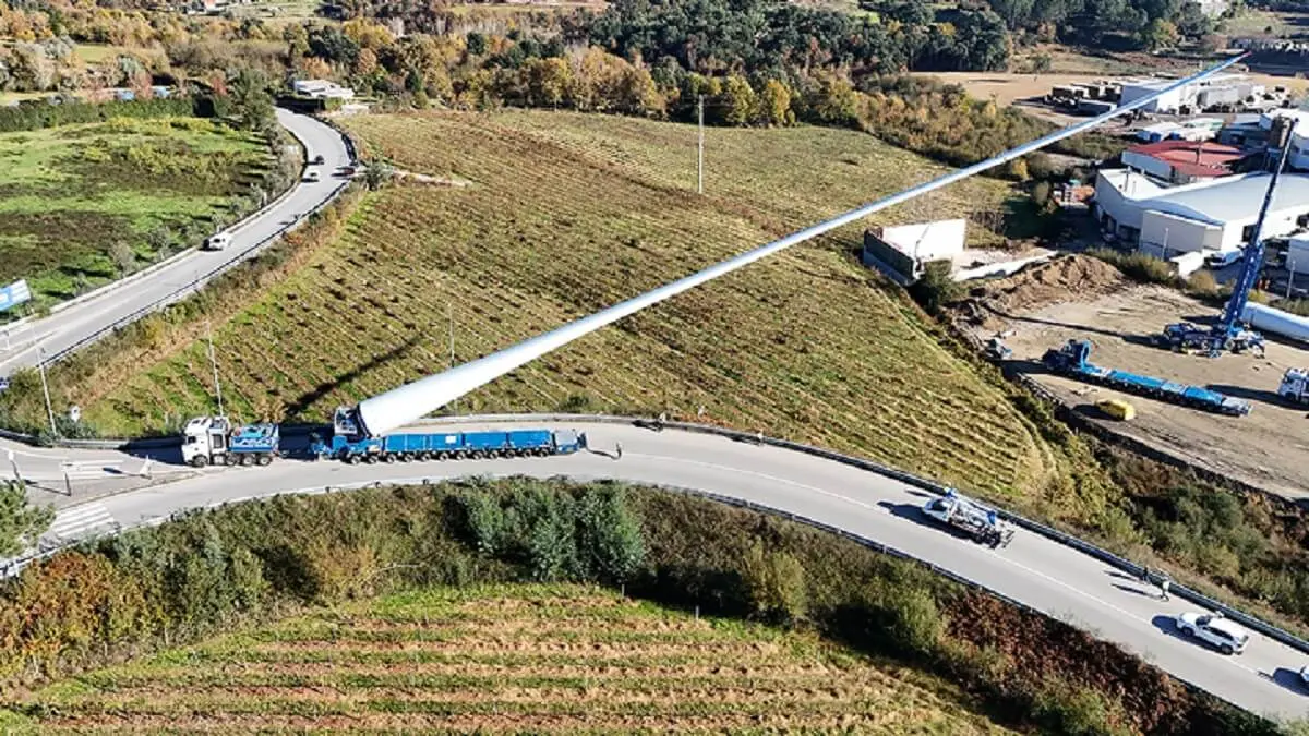 Aerogeneradores de Iberdrola en Portugal