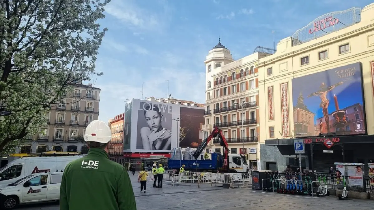 Nueva subestaci&oacute;n de Iberdrola Espa&ntilde;a en los subterr&aacute;neos de Plaza Espa&ntilde;a, Madrid