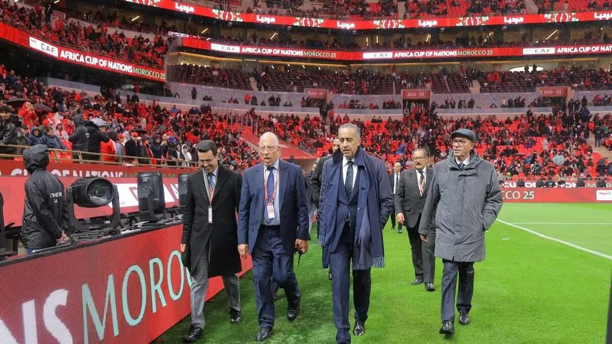 Abdellatif Hammouchi en la CAN 2025 de Marruecos