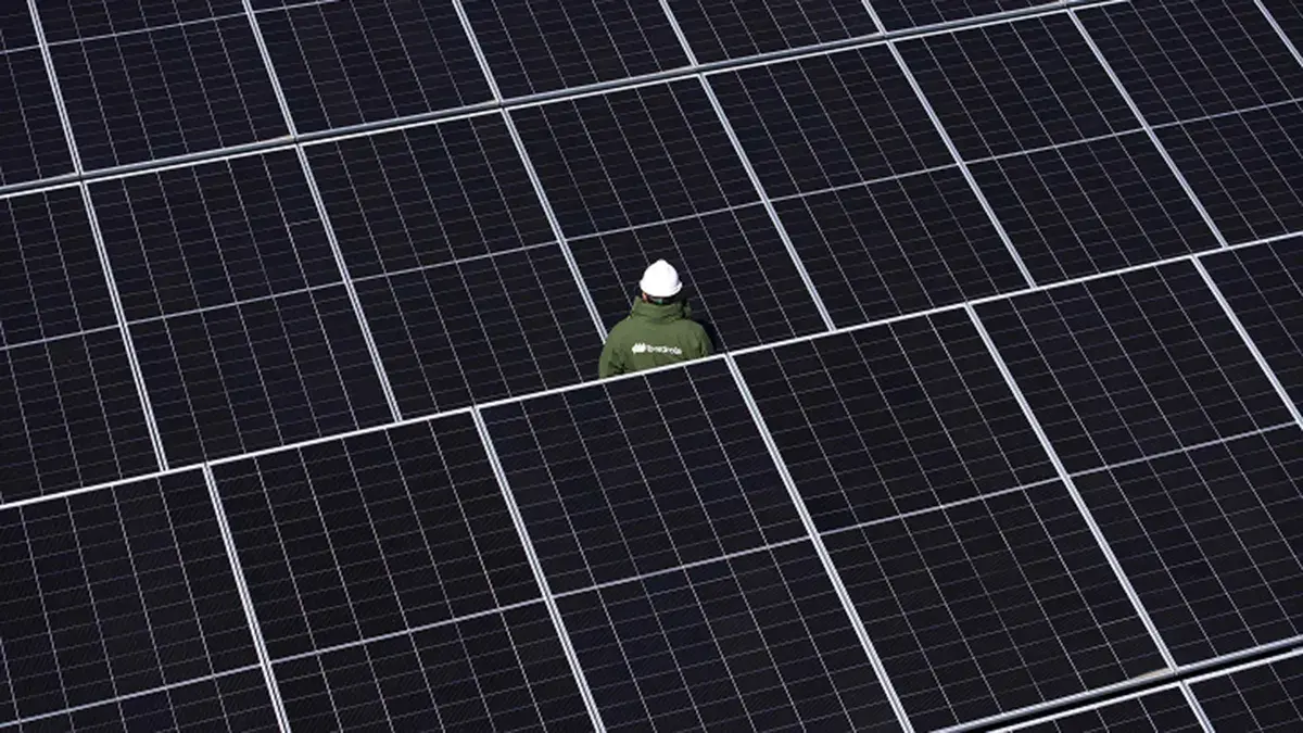 Planta fotovoltaica de Iberdrola en Alemania