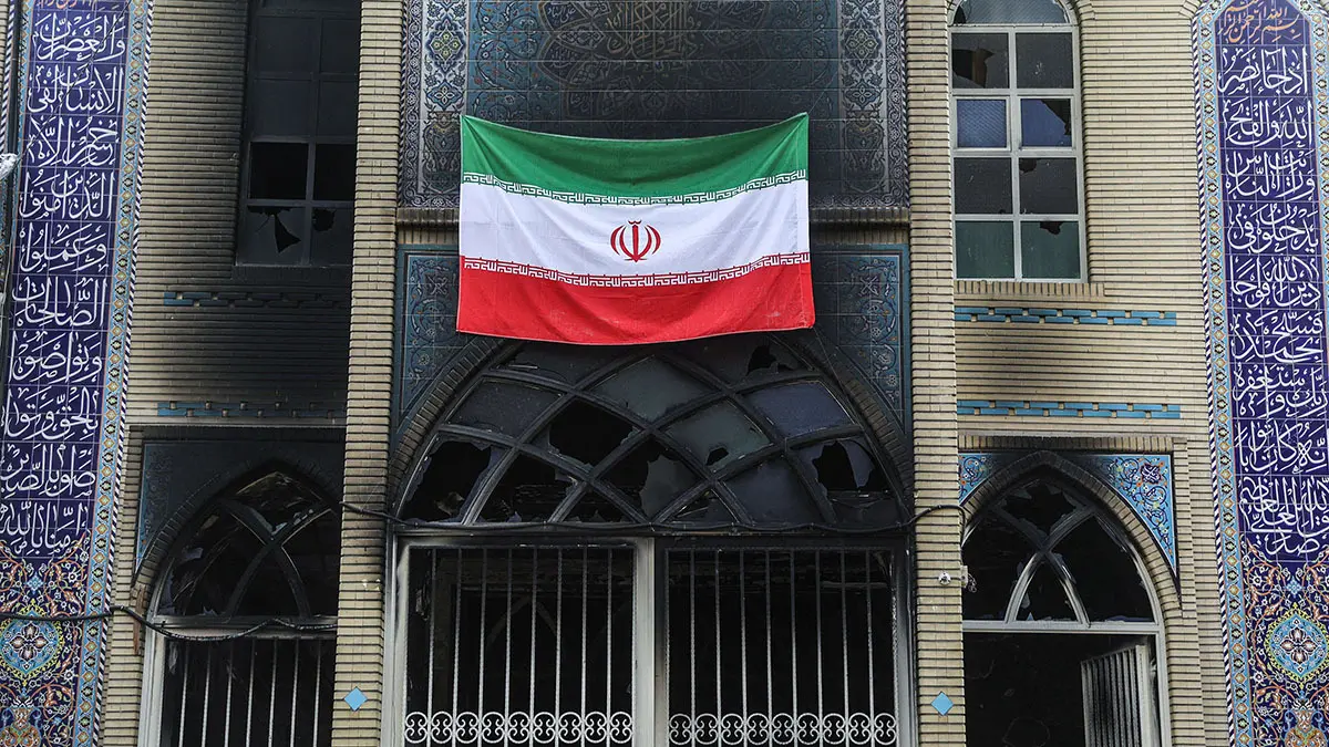 <p>Una mezquita que fue incendiada durante las protestas de Ir&aacute;n, en Teher&aacute;n, Ir&aacute;n, el 21 de enero de 2026 - PHOTO/ MAJID ASGARIPOUR/ WANA via &nbsp;REUTERS</p>
