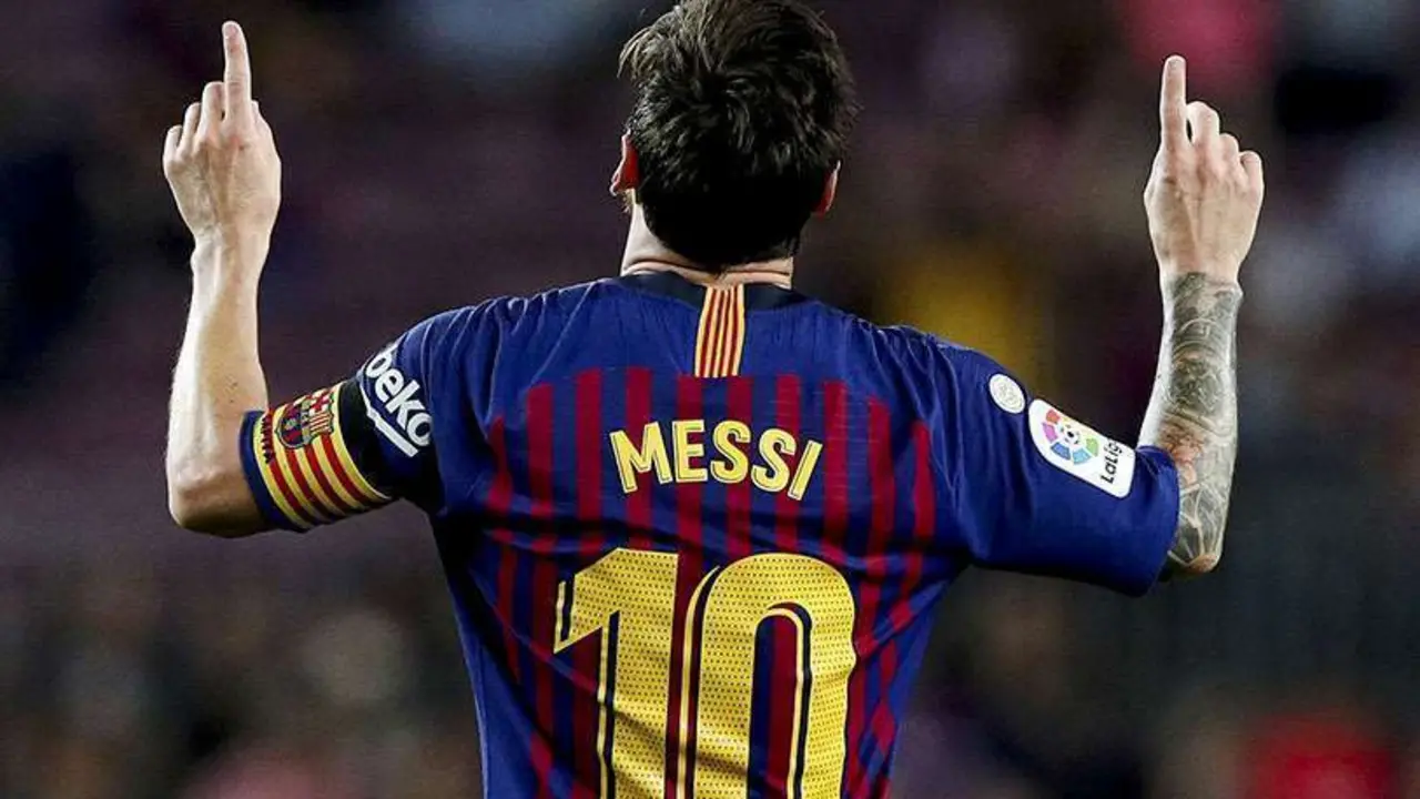 Leo Messi, celebrando un gol durante un partido de la temporada 2018-2019 - PHOTO/ARCHIVO
