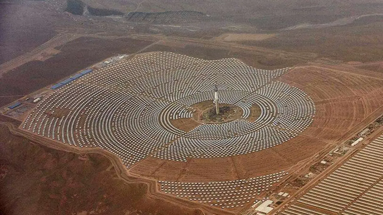 Planta de energía renovable en Marruecos - PHOTO/AP