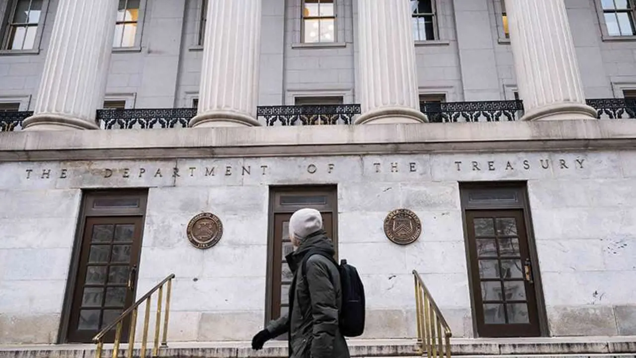 Departamento del Tesoro de Estados Unidos - PHOTO/FILE