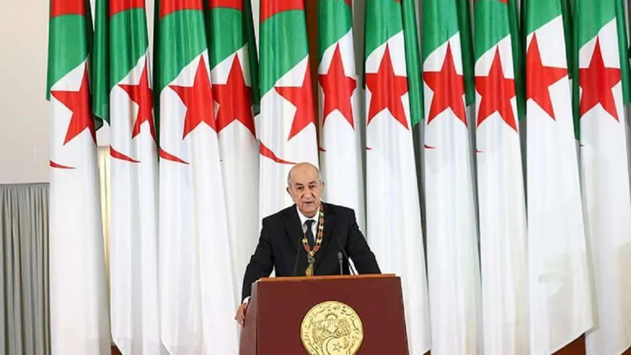 FOTO/ ARCHIVO - El presidente de Argelia, Abdelmadjid Tebboune