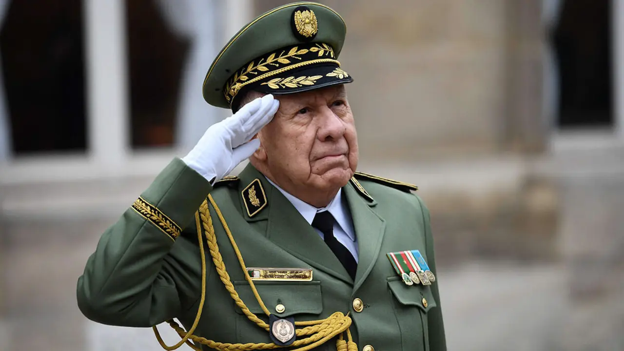 Said Chengriha, jefe del Estado Mayor de Argelia - PHOTO/FILE