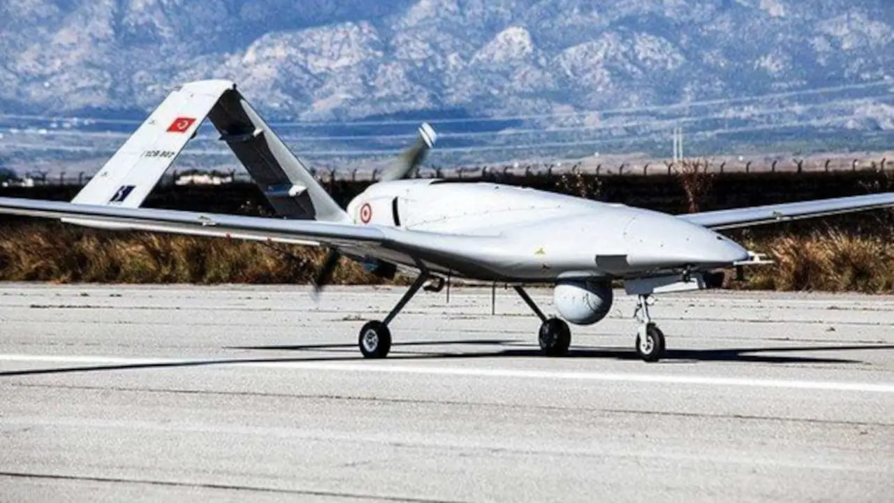 AFP/BIROL BEBEK - Dron turco del modelo Bayraktar TB2