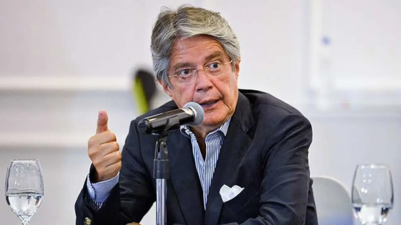 PHOTO/ARCHIVO - Guillermo Lasso, presidente de Ecuador