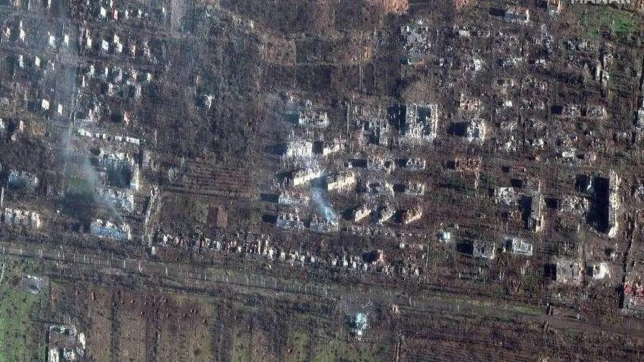 PHOTO/ARCHIVO - Fotografía aérea de Bajmut
