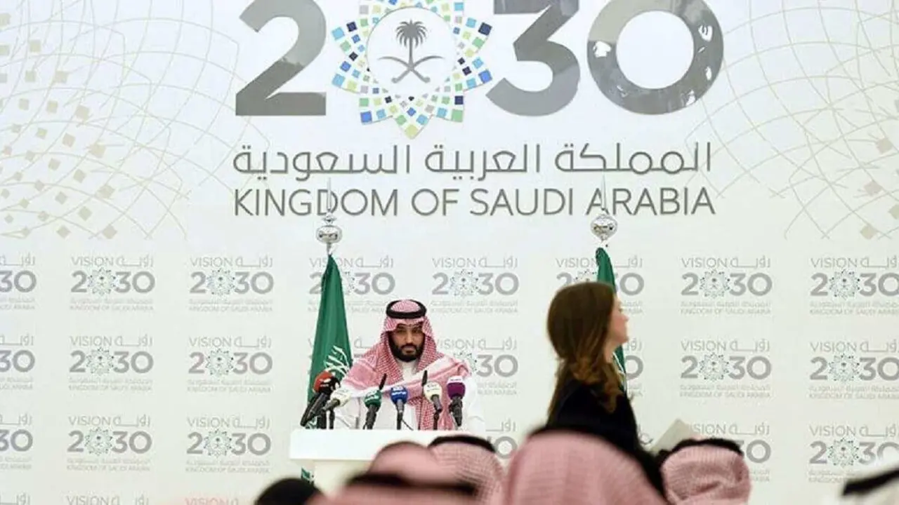AFP/FAYEZ NURELDINE - El príncipe heredero de Arabia Saudí, Mohamed bin Salman