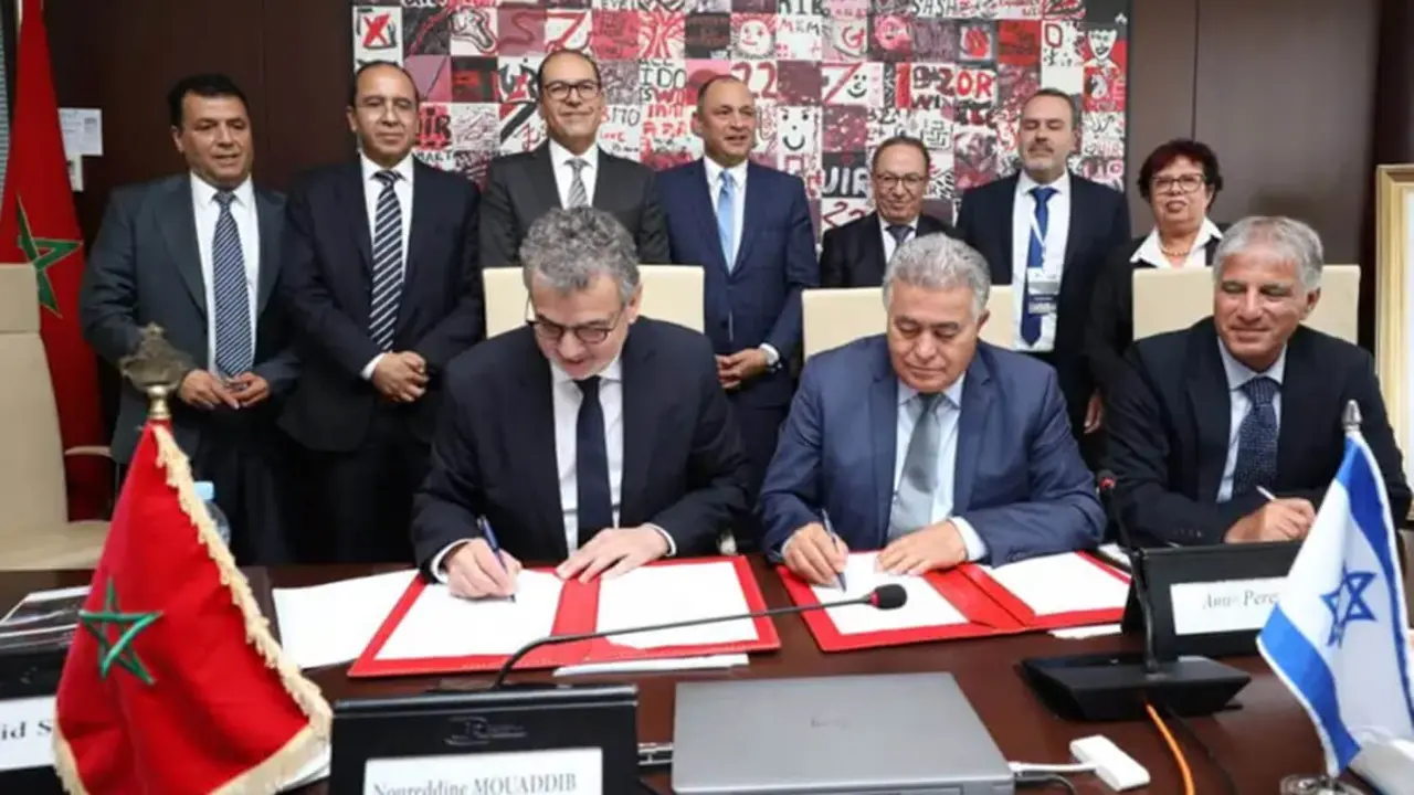 PHOTO/ Universidad Internacional de Rabat - Firma del MoU para la creación del Centro de Excelencia en Aeronáutica e Inteligencia Artificial en la Universidad Internacional de Rabat