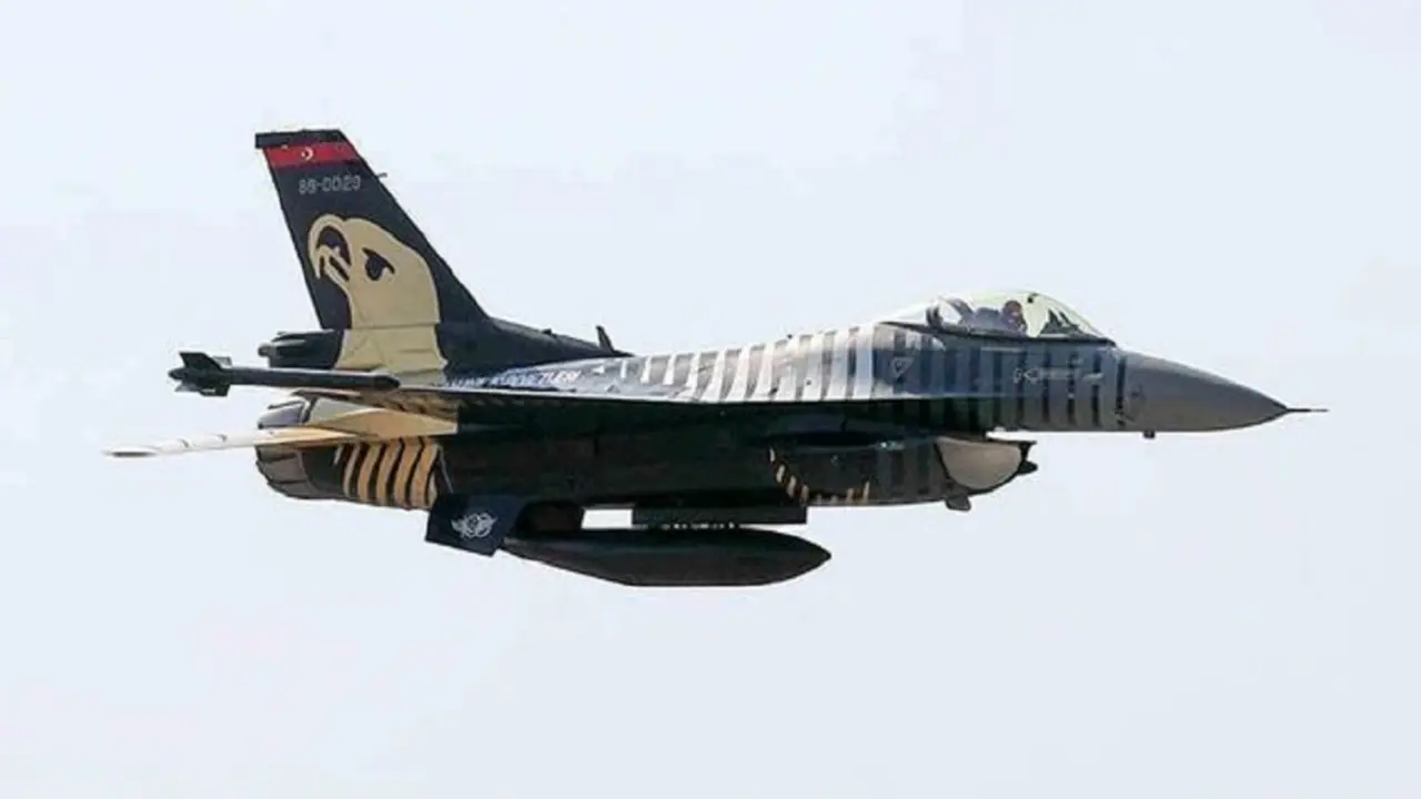 Imagen de caza F-16 - PHOTO/FILE