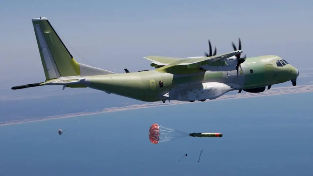 PHOTO/Airbus DS - Los nuevos Airbus C295 antisubmarinos para la Fuerza Aérea dispondrán de capacidades para lanzar torpedos y disparar misiles para dar caza y destruir submarinos