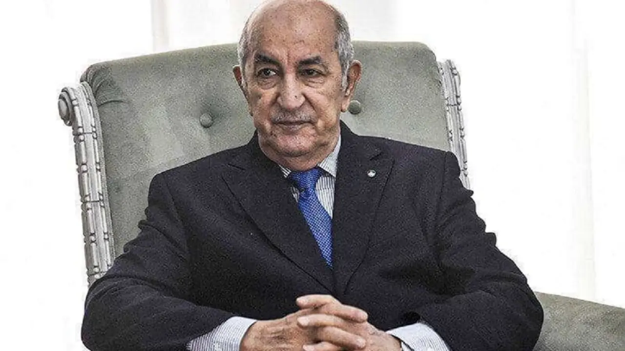 AFP/RYAD KRAMDI - El presidente de Argelia, Abdelmadjid Tebboune