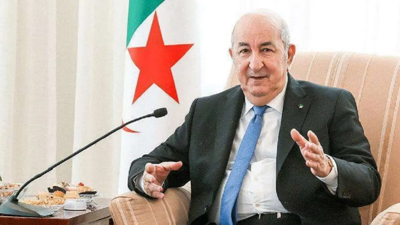 PHOTO/Russian Foreign Ministry via REUTERS - Abdelmadjid Tebboune