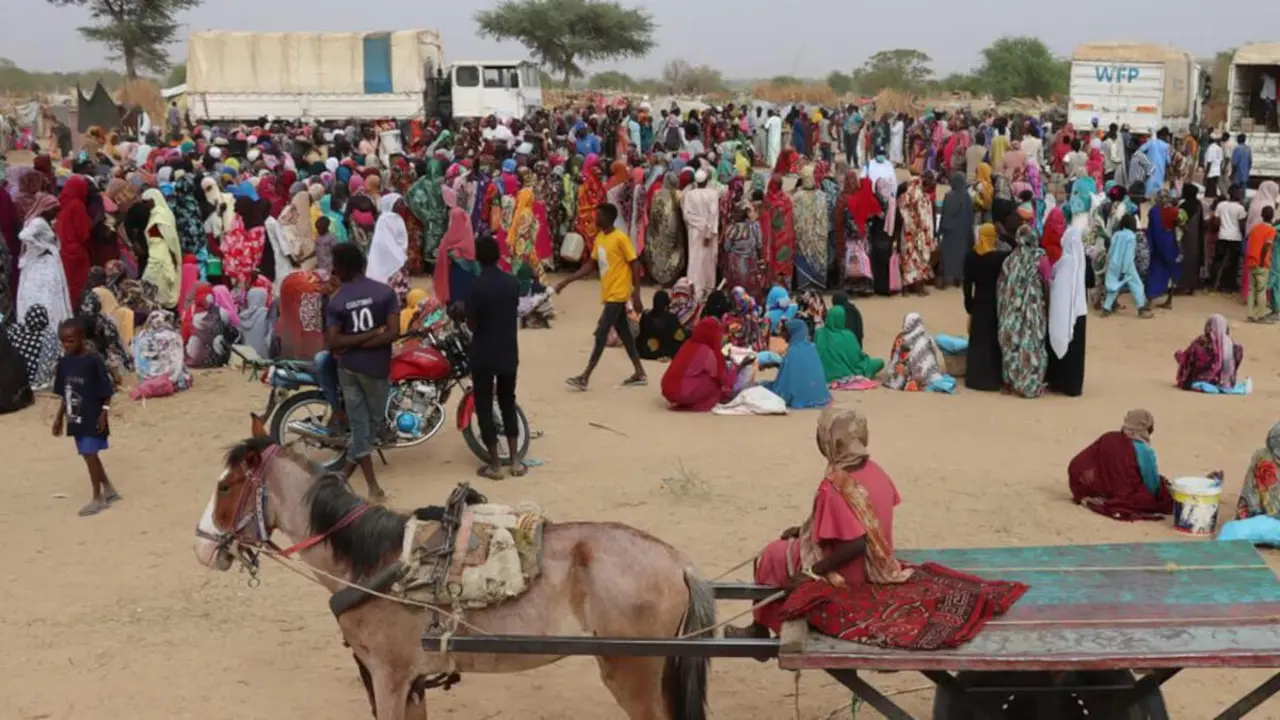 PMA/Jacques David - Refugiados sudaneses llegan a Chad