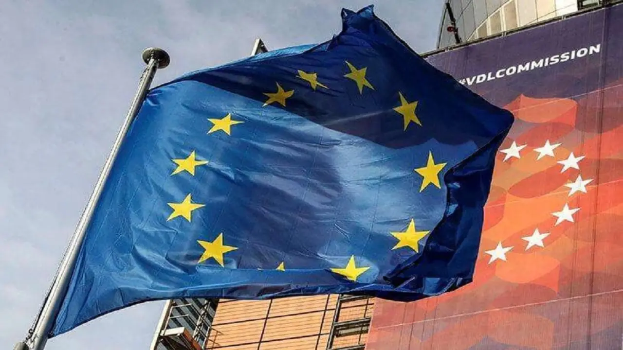 Bandera de la Unión Europea - PHOTO/FILE