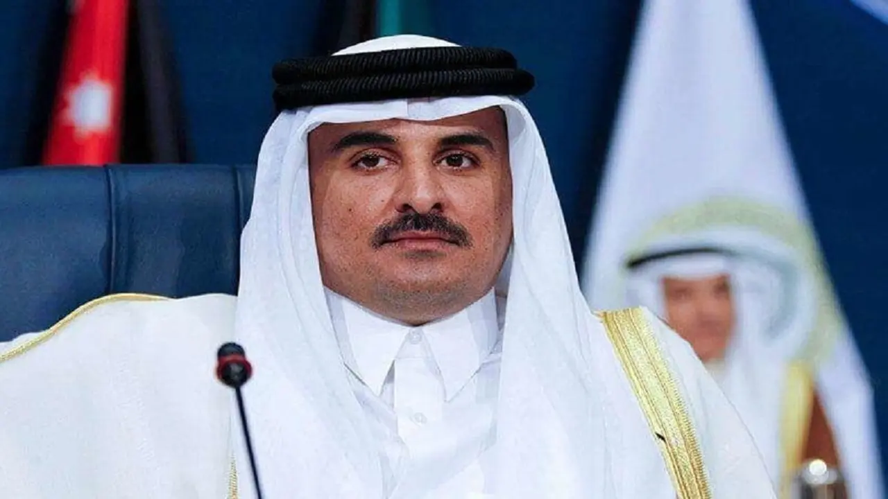 PHOTO/REUTERS - El emir de Qatar, el jeque Tamim bin Hamad al-Thani