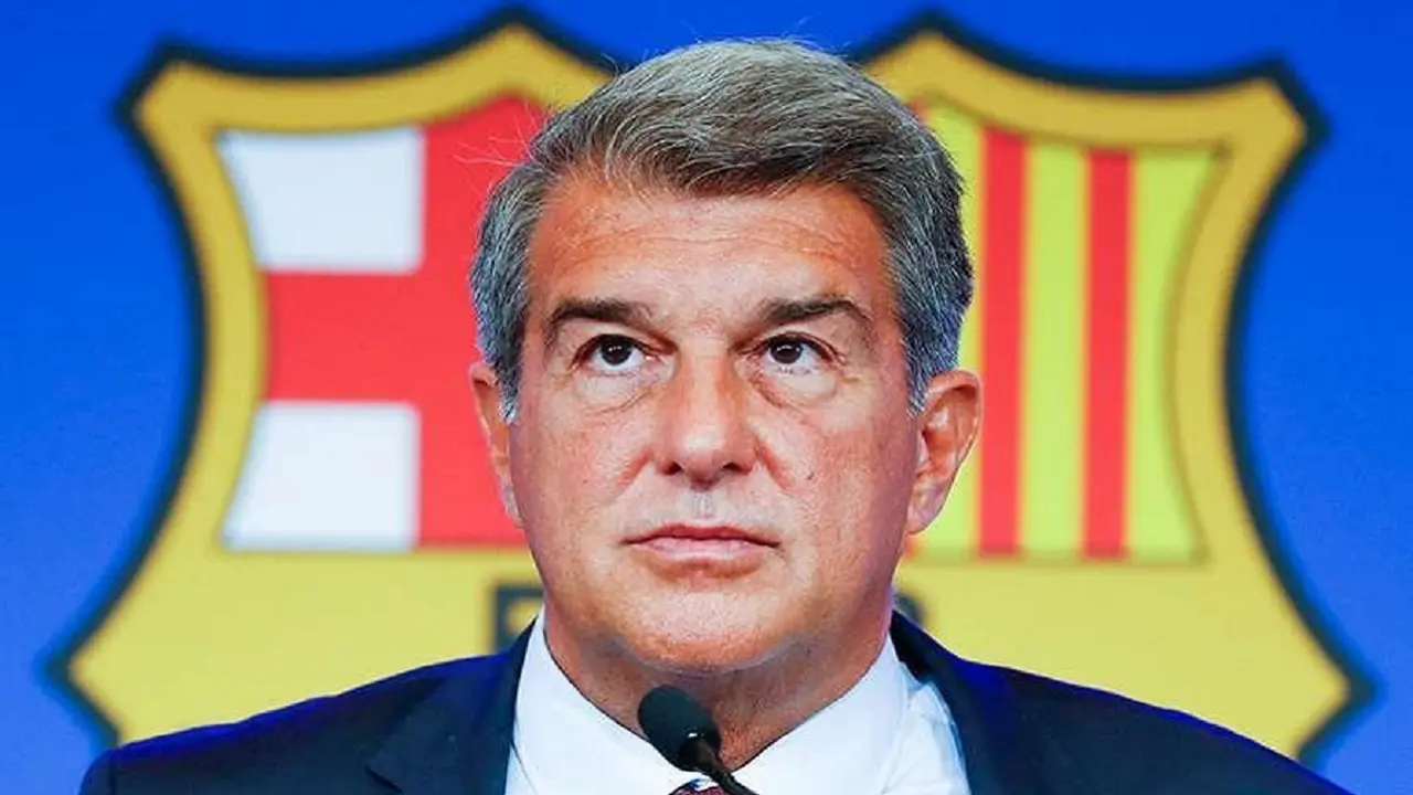 El presidente del club FC Barcelona, Joan Laporta - AP/JOAN MONFORT