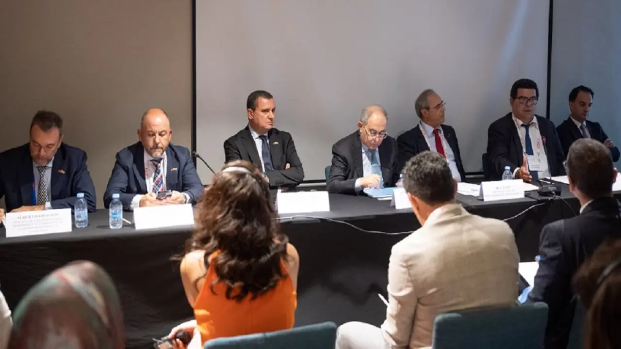 PHOTO/ICEX - Mohamed Bachiri en el Encuentro Empresarial España-Marruecos