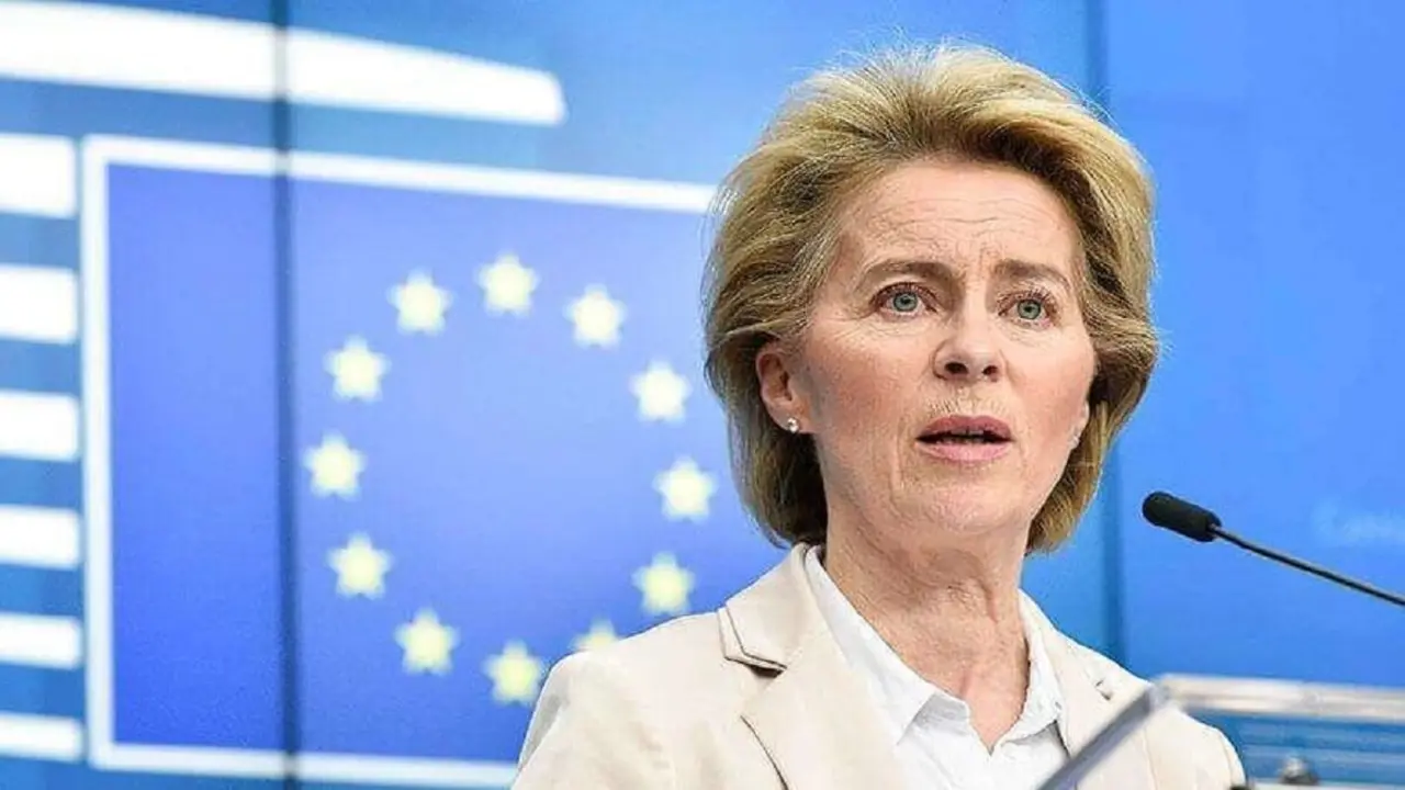 AFP/JOHN THYS - La presidenta de la Comisión Europea Ursula von der Leyen