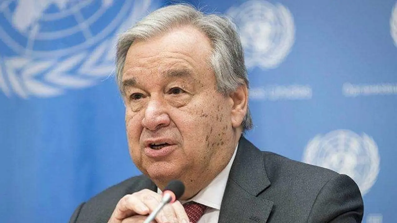 PHOTO/MARK GARTEN/ONU - El secretario general de las Naciones Unidas, António Guterres