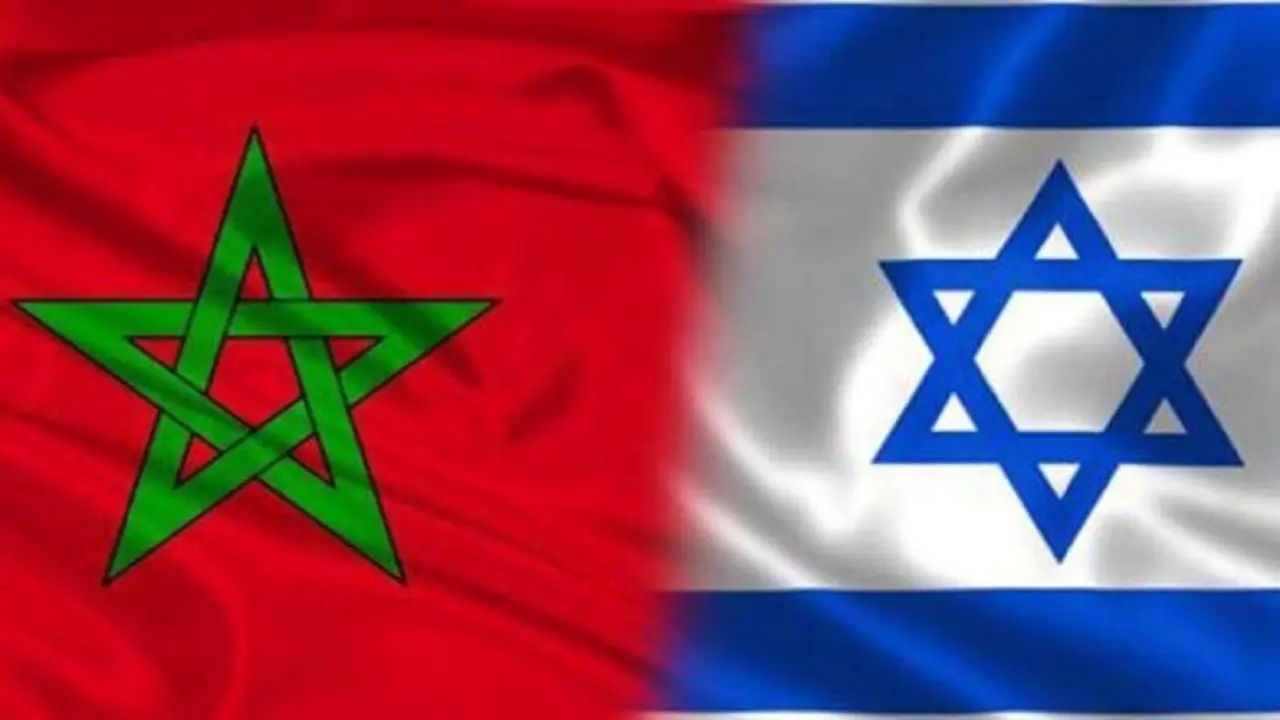 PHOTO/ARCHIVO - Banderas de Marruecos e Israel