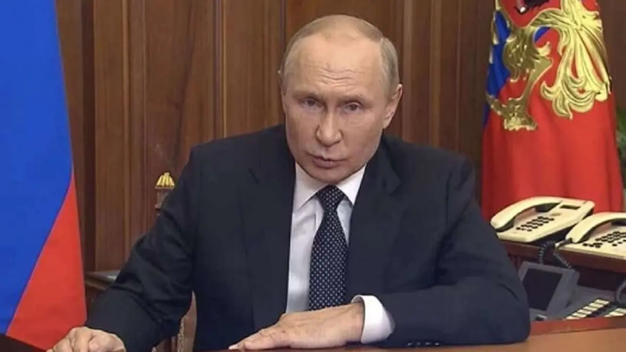 PHOTO/RUSSIAN PRESIDENTIAL PRESS SERVICE-KREMLIN VÍA REUTERS - El presidente de Rusia, Vladimir Putin